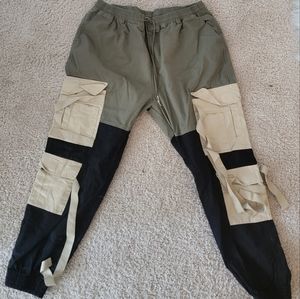 Fashion Nova military cargo joggers